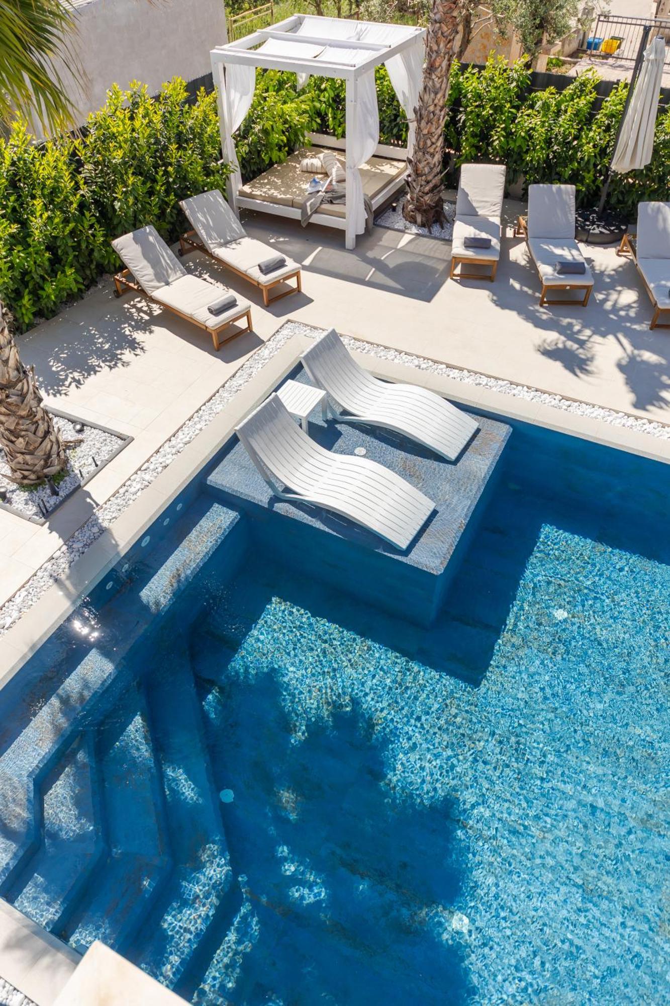 Luxury Villa My Wish With Pool Kaštel Stari Eksteriør bilde