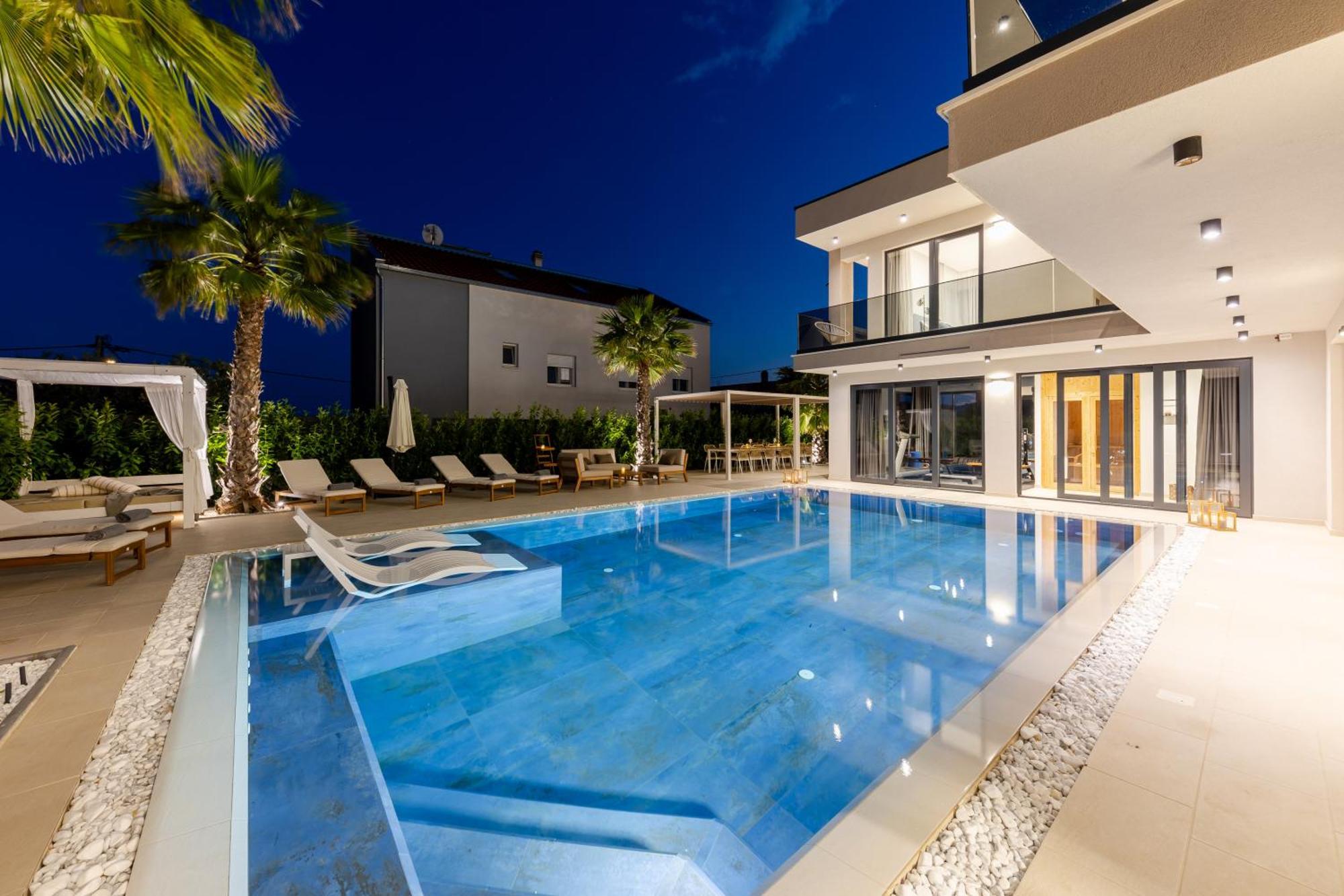 Luxury Villa My Wish With Pool Kaštel Stari Eksteriør bilde